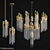 Elegant Burj Chandelier & Pendant Luxxu 3D model small image 1