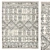 Boho Chic Geometric Area Rug 3D model small image 1