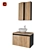 Elegant Velvex Sink Set 3D model small image 1