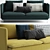 Sleek and Modern Ikea Soderhamn: Stylish Comfort at its Finest 3D model small image 1