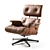Elegant Vitra Eames Lounge Chair 3D model small image 1