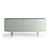 Elegant McKenzie Console: 3 Drawers 3D model small image 2