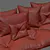 Elegant Cushions Bundle 4 3D model small image 2