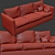 Comfy 3-Seat Ikea Vimle Sofa 3D model small image 3