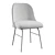 Sleek Metal Aleta Chair 3D model small image 3