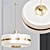 Sleek Modern Masina Pendant 3D model small image 1