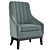 Stylish Aleal CHAIRS - Perfect Comfort 3D model small image 1