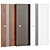 Sleek Modern Interior Doors 3D model small image 1