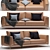 BoConcept Modern Sofa Set 3D model small image 1