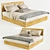 Max 2014 Archive - High-Quality, Turbosmoothed Bed 3D model small image 2