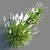 Compact Pennisetum Setaceum Grass 3D model small image 2