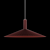 Sleek Saucer Pendant: Elegant Simplicity for Your Interior 3D model small image 2