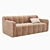 Bob Home Bla Station Sofa: Stylish Comfort 3D model small image 1