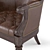 Classic Comfort: Thomasville Hemingway Anson Chair 3D model small image 7