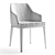 Amanda Comfort Chairs: Sleek and Stylish by Alivar 3D model small image 3