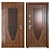 Vezha 9 Metal Entrance Door - Your Frame 3D model small image 3