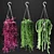 Hang & Bloom: Set of Hanging Flora 3D model small image 1