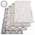 Modern Style Rug Set with 5 Additional Textures 3D model small image 1