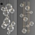 Bolle Tela Pendant: Magic Cluster Ceiling Light 3D model small image 1