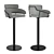 Sleek Custom Barstool - 2011 Design 3D model small image 1