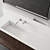 Sleek Wood Vanity with Drawers - Cerasa NEROLAB SET 3 3D model small image 2