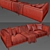 GERMAIN Contemporary Sofa by Ditre Italia 3D model small image 3