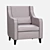 Domingo Contract st 104 - Elegant and Versatile Chair 3D model small image 1