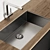 Blanco Kitchen Sink & Mixer 3D model small image 3