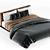 Carlo Colombo Poliform Park Bed: Sleek & Modern Sleeping Solution 3D model small image 2