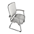 Elegant Starex Waiting Chair 3D model small image 3