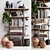 Pottery Barn Houston Bookcase: Stylish and Functional Storage 3D model small image 1