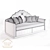 Little Lilu Sofa 3D model small image 3