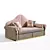 Anastasia Kids Folding Sofa 3D model small image 7