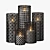 Exquisite Moroccan Lanterns: Union Jack, Cloverleaf, and More! 3D model small image 1