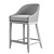 Elevate your seating with Marisol Seagrass Stool! 3D model small image 3