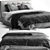 Elegant Bedford Minotti Bed 3D model small image 3