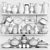 Elegant Dinnerware Set 3D model small image 2