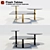 Tom Dixon Flash Tables: Stylish Interiors 3D model small image 1