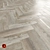 Bergen Light Gray Wood-Textured Floor Tile 3D model small image 1