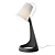 Sleek Dark Grey Desk Lamp 3D model small image 1