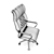 Hittite Executive Chair: Stylish & Comfortable 3D model small image 3