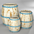 Lowpoly PBR Barrel with Textures 3D model small image 2