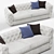 Regal Chesterfield Sofa: The Epitome of Luxury. 3D model small image 2