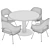 PBR Table Set: Stylish Design 3D model small image 2