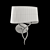 NINETTE 1903 OM Wall Lamp 3D model small image 2