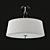 NINETTE 1908 OM Ceiling Lamp: Elegant & Energy-saving 3D model small image 1