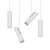 Minimalist Cylinder Pendant Lamp 3D model small image 3