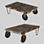 Industrial Loft Coffee Table 3D model small image 1