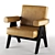 Capitol Complex Armchair - Modern Elegance for your Space 3D model small image 1