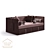 Foldable Kids Sofa "Mister Brown" by Iriska - Comfort and Style! 3D model small image 1